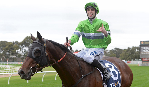 PRECIOUS GEM Jockey Jake Noonan has built up a winning strike-rate with the daughter of Econsul